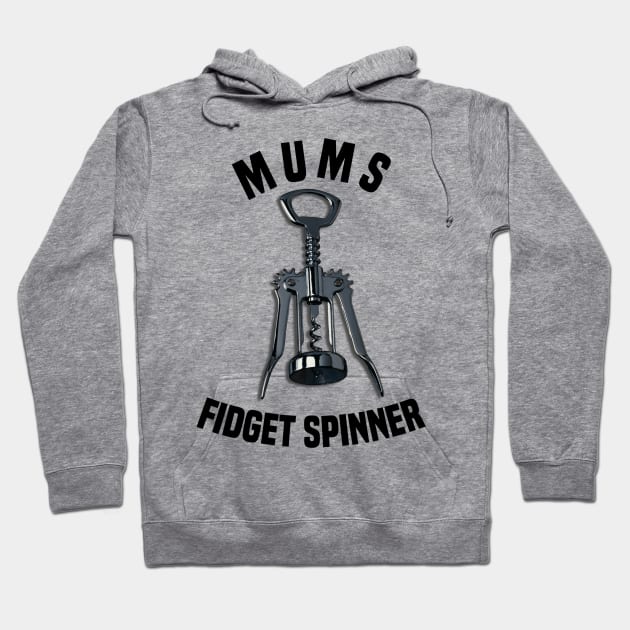 Mums Fidget Spinner Hoodie by FirstTees